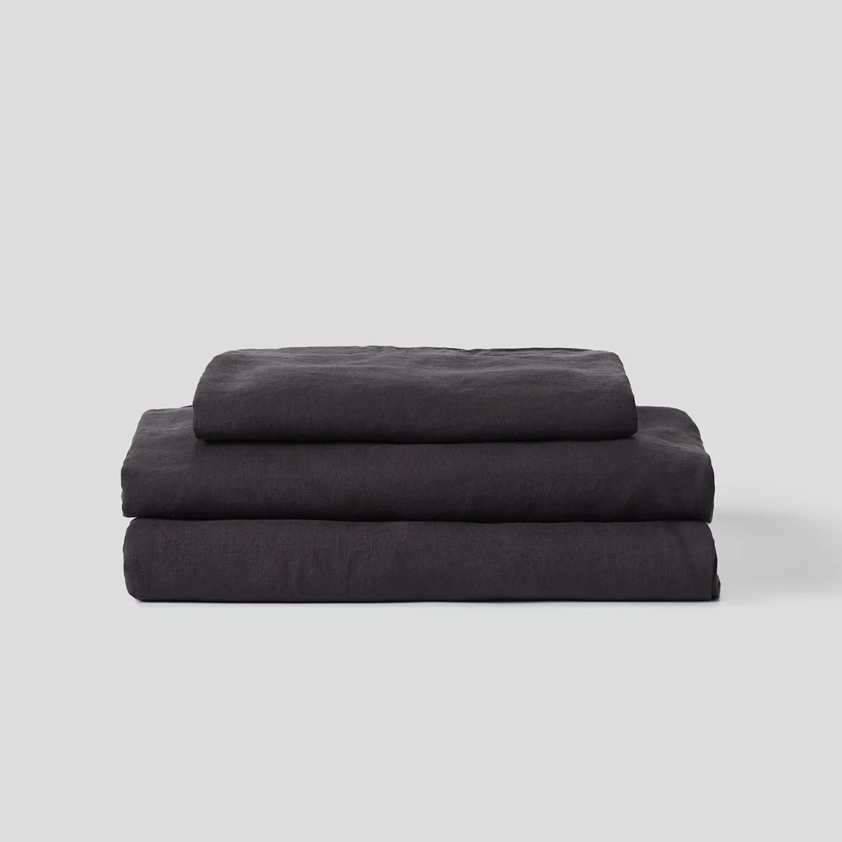 100% Linen Sheet Set Kohl