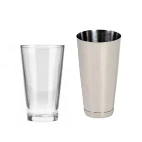 16oz Glass & 28oz Boston Can Set