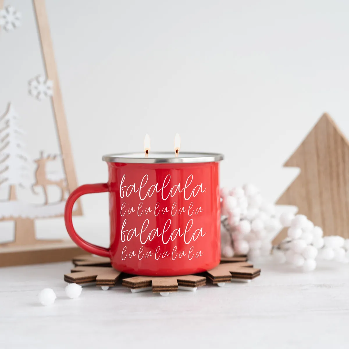 16oz Holiday Candle Mug