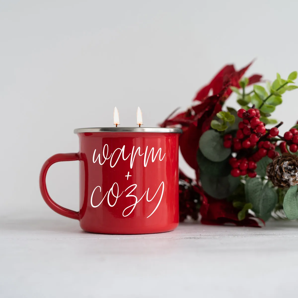 16oz Holiday Candle Mug