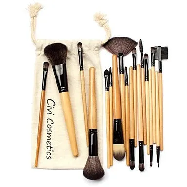 18 pcs Makeup Brushes Set Professional Makeup Brushes & Tools, With Drawstring Bag