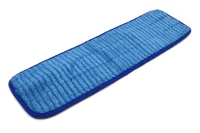 20'' x 5.5'' Microfiber Scrubber Mop Pad - Vertical Stripes