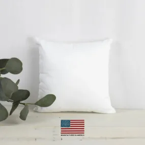 20x20 | Indoor Outdoor Hypoallergenic Polyester Pillow Insert | Quality Insert | Pillow Inners | Throw Pillow Insert | Square Pillow Inserts