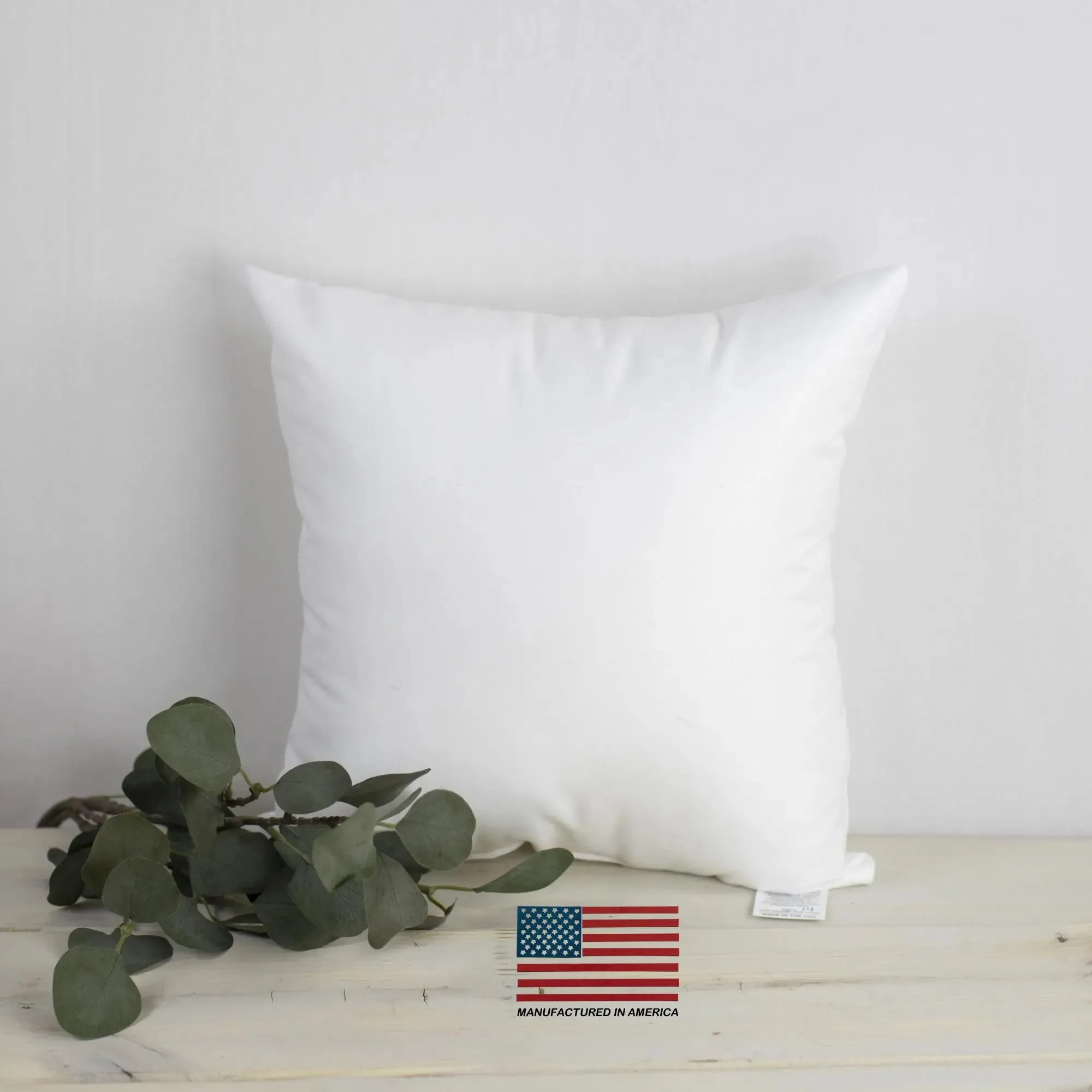 20x20 | Indoor Outdoor Hypoallergenic Polyester Pillow Insert | Quality Insert | Pillow Inners | Throw Pillow Insert | Square Pillow Inserts