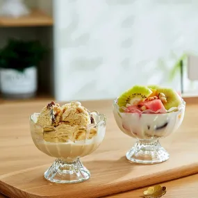 2Pcs Cocktail Glass Dessert Cup