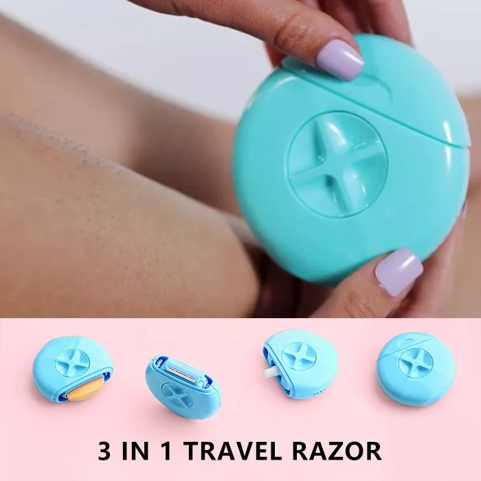 3 In 1 Travel Razor