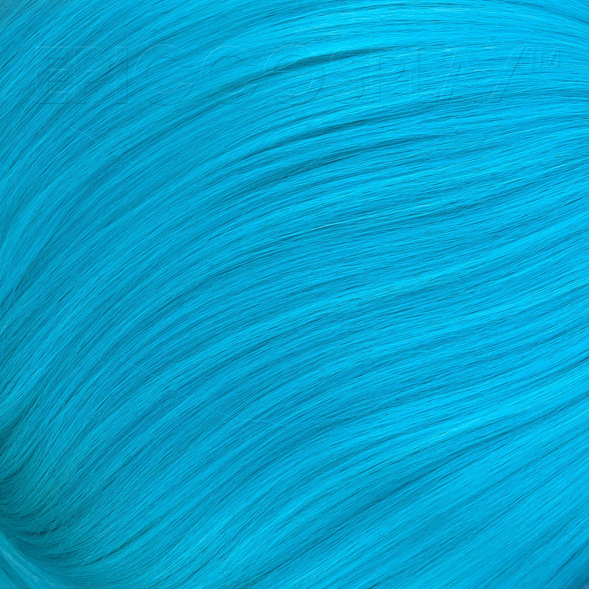 35" Weft Extension - Anime Blue Mix