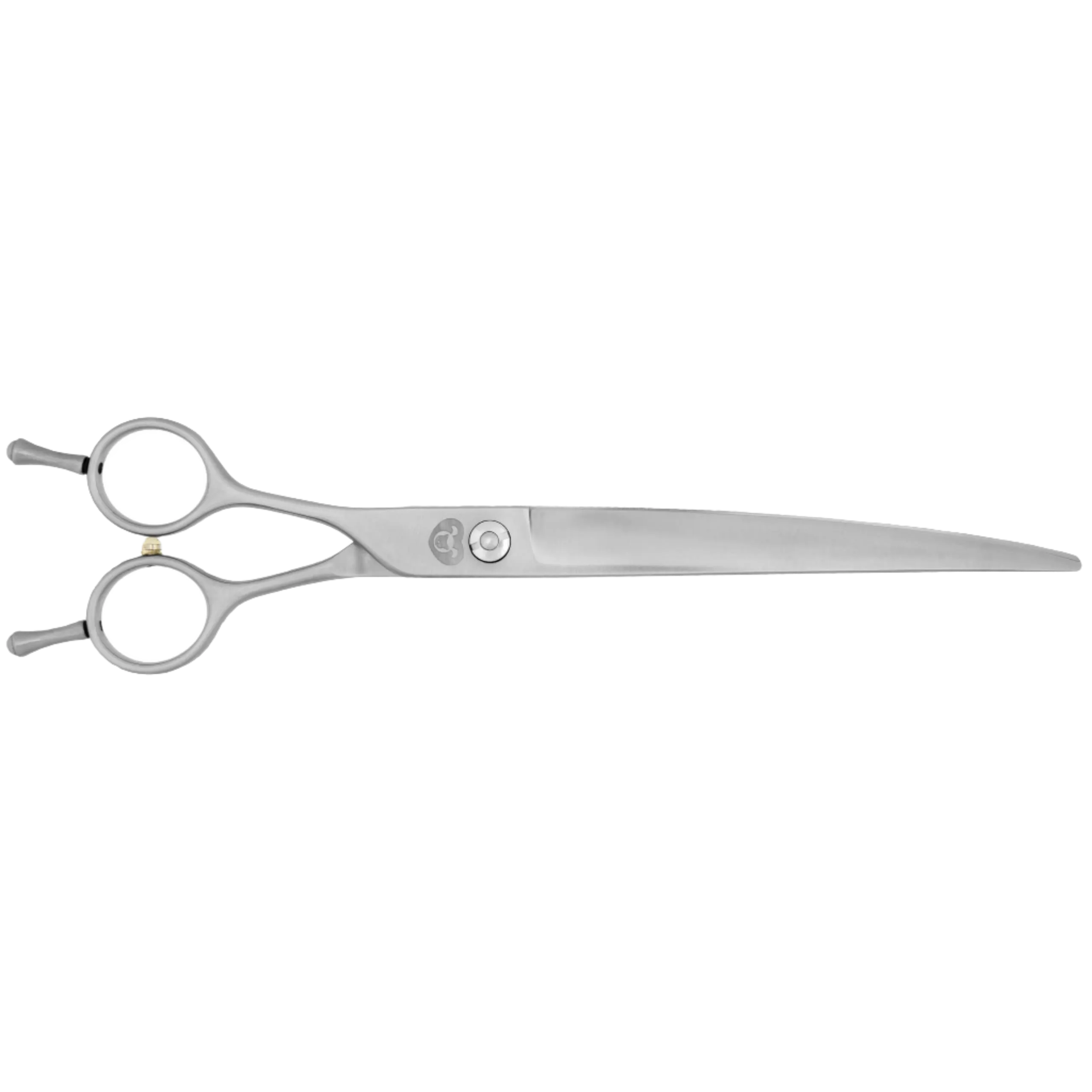 8" Premium Curve Left-Handed Grooming Shears by PetStore.Direct