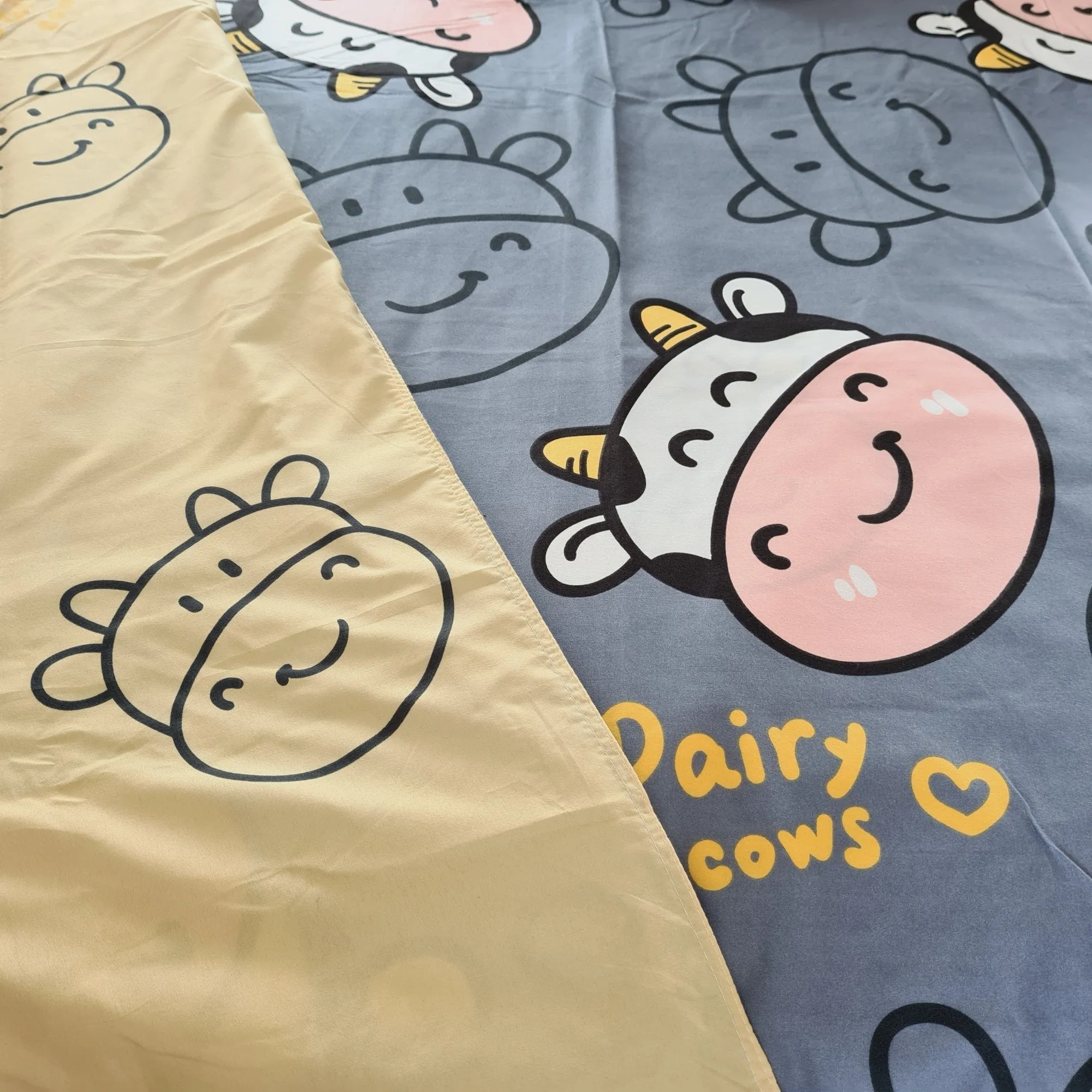 Adorable Happy Cow Bedding Set