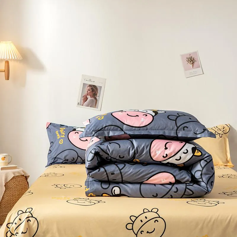 Adorable Happy Cow Bedding Set