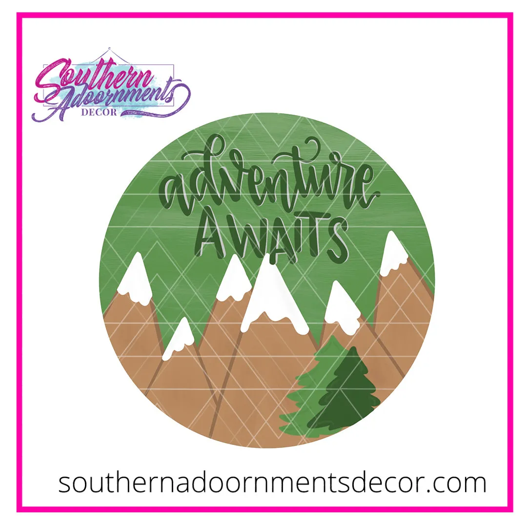 Adventure Awaits Template & Digital Cut File