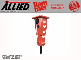 ALLIED RAMMER Excellence Series hydraulic hammers for Mini Loaders