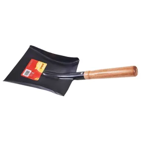 Amtech Metal Coal Shovel With Wooden Handle