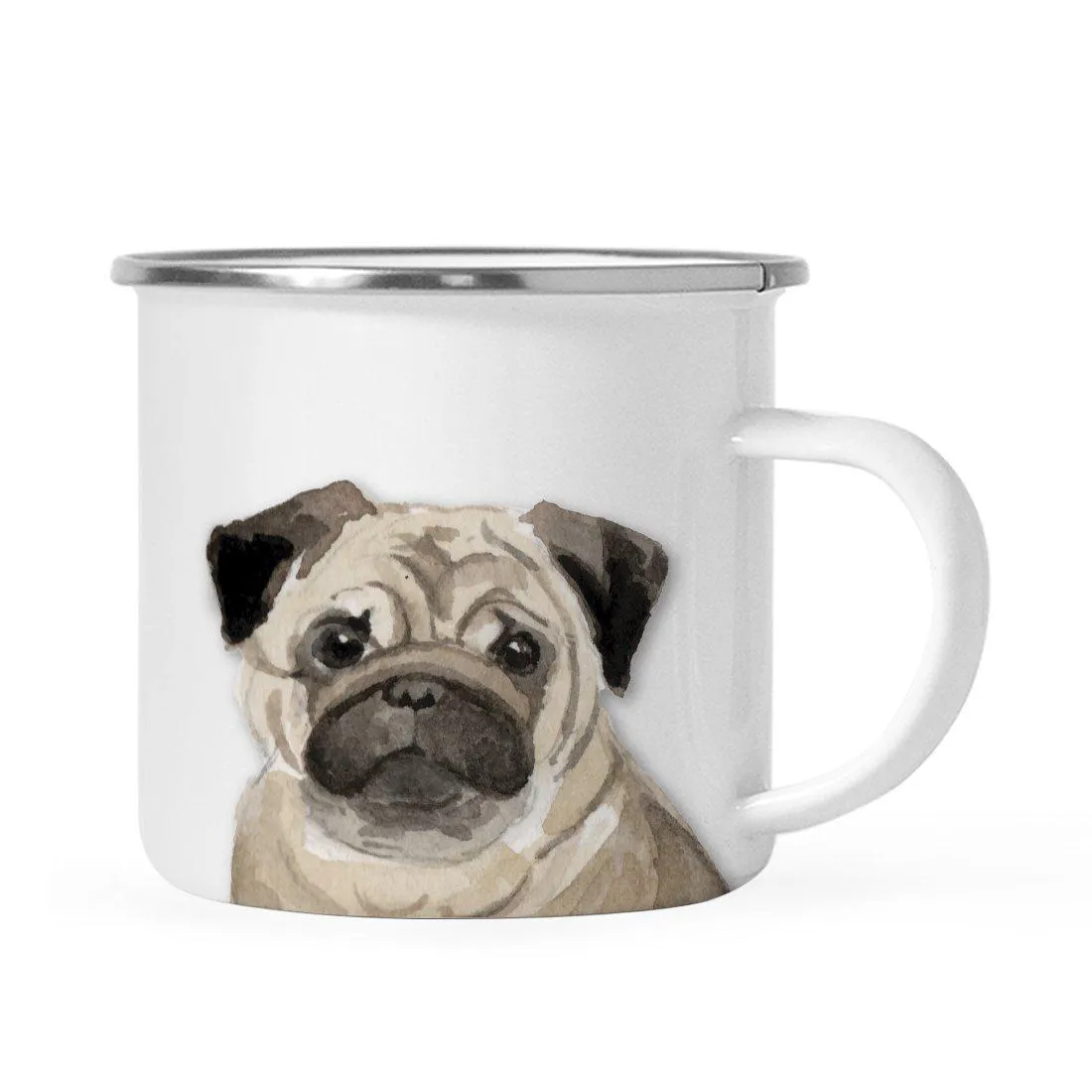 Andaz Press 11oz Dogs Up Close Campfire Coffee Mug