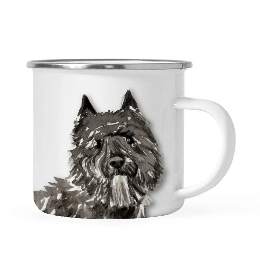 Andaz Press 11oz Dogs Up Close Campfire Coffee Mug