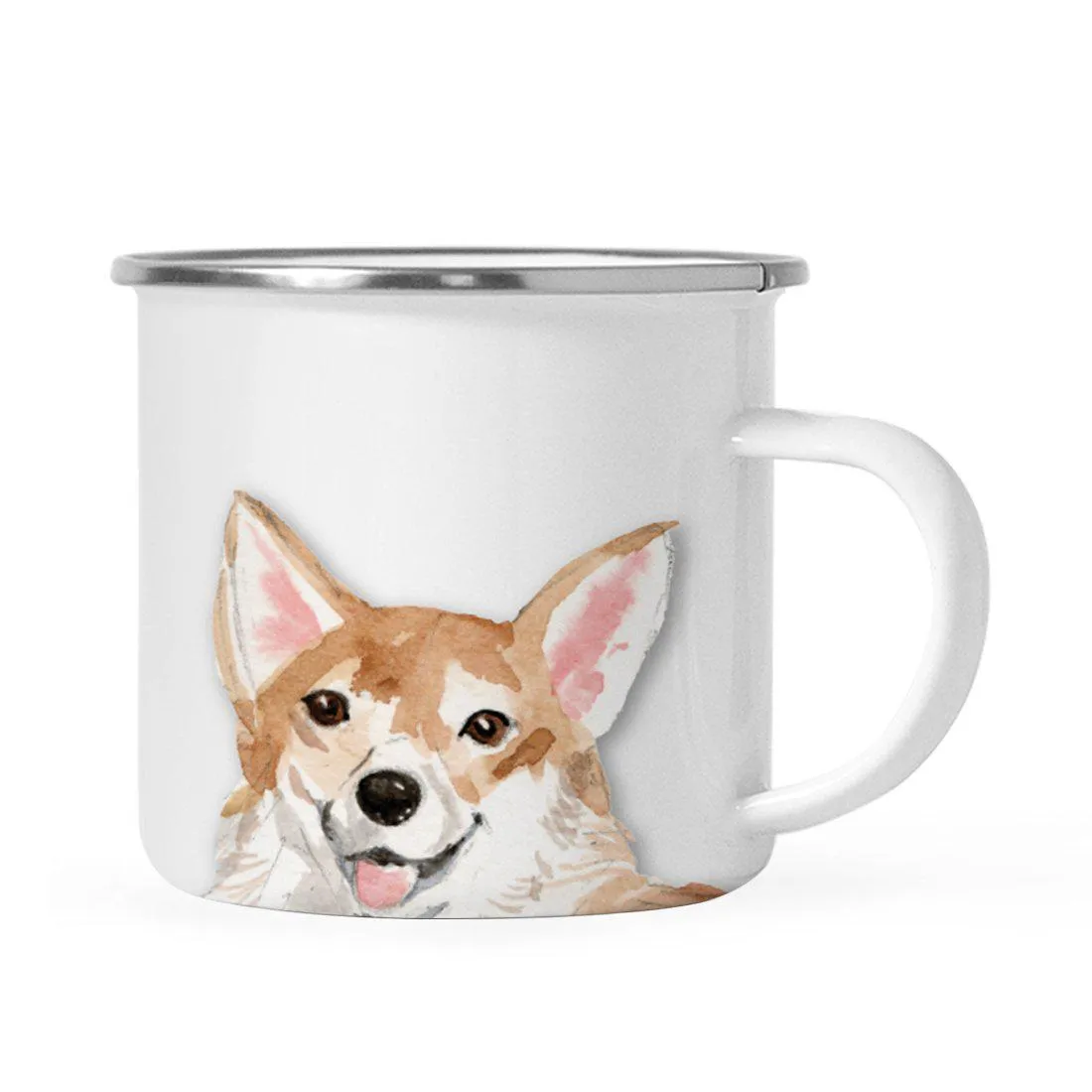 Andaz Press 11oz Dogs Up Close Campfire Coffee Mug