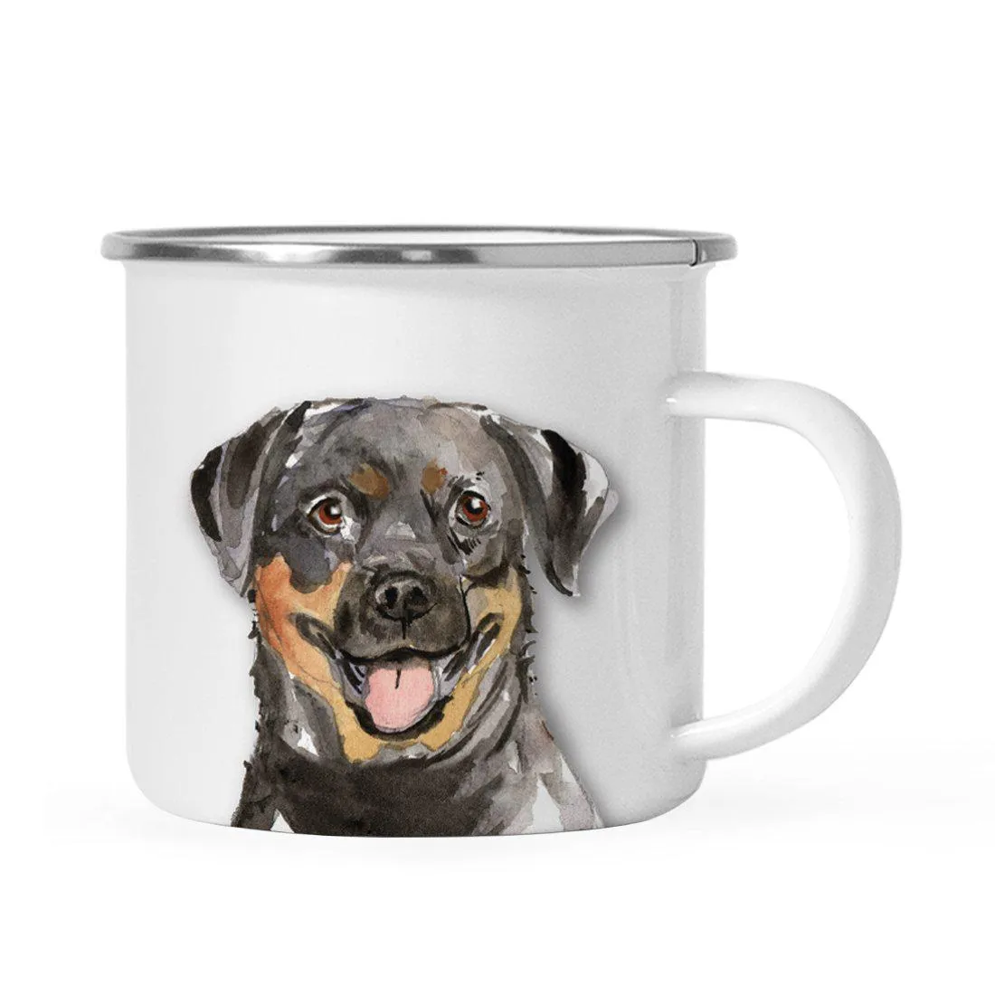 Andaz Press 11oz Dogs Up Close Campfire Coffee Mug