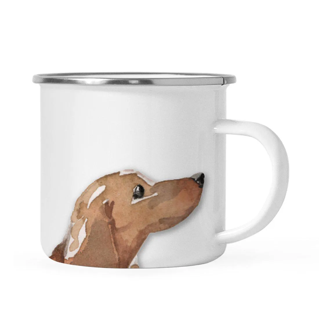 Andaz Press 11oz Dogs Up Close Campfire Coffee Mug