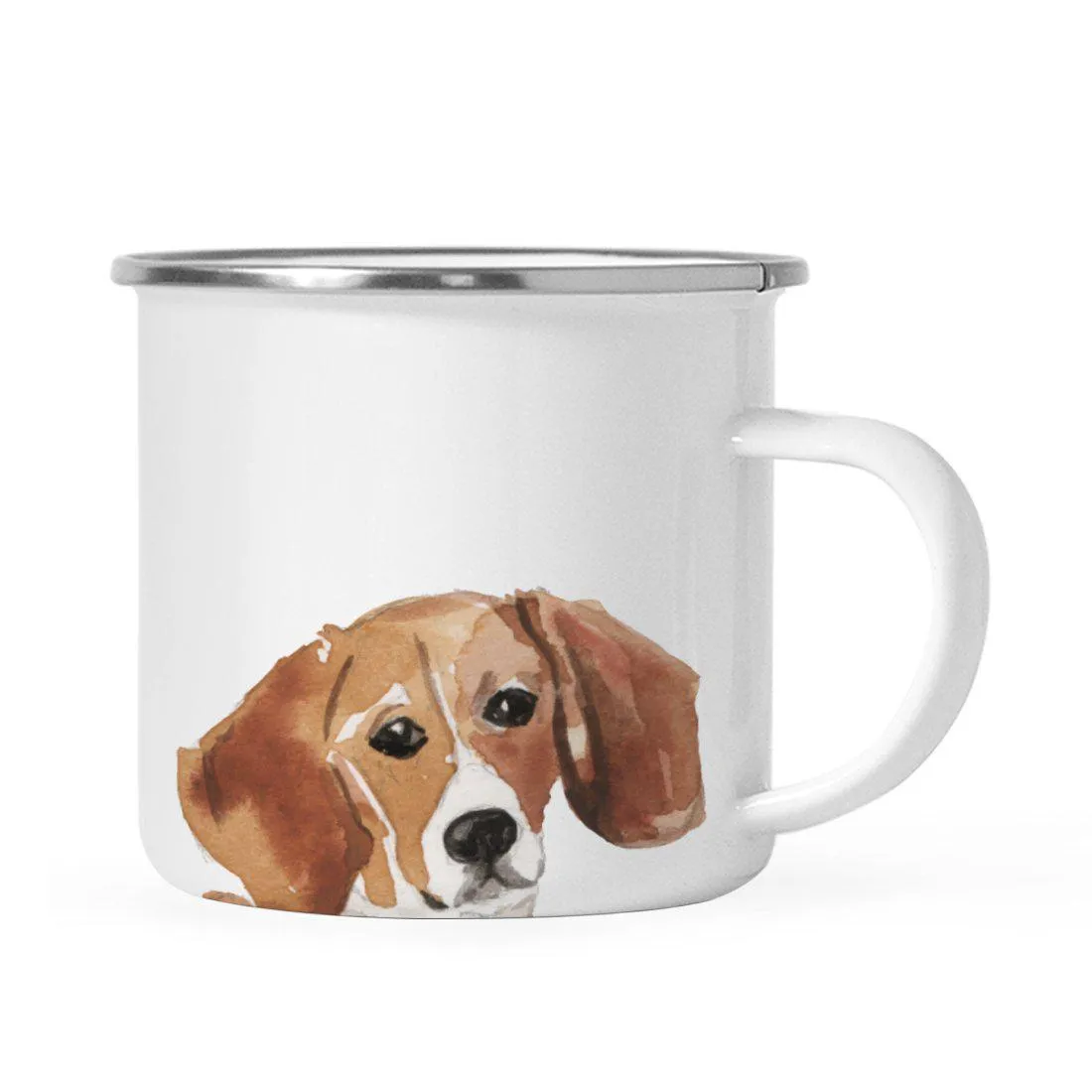 Andaz Press 11oz Dogs Up Close Campfire Coffee Mug