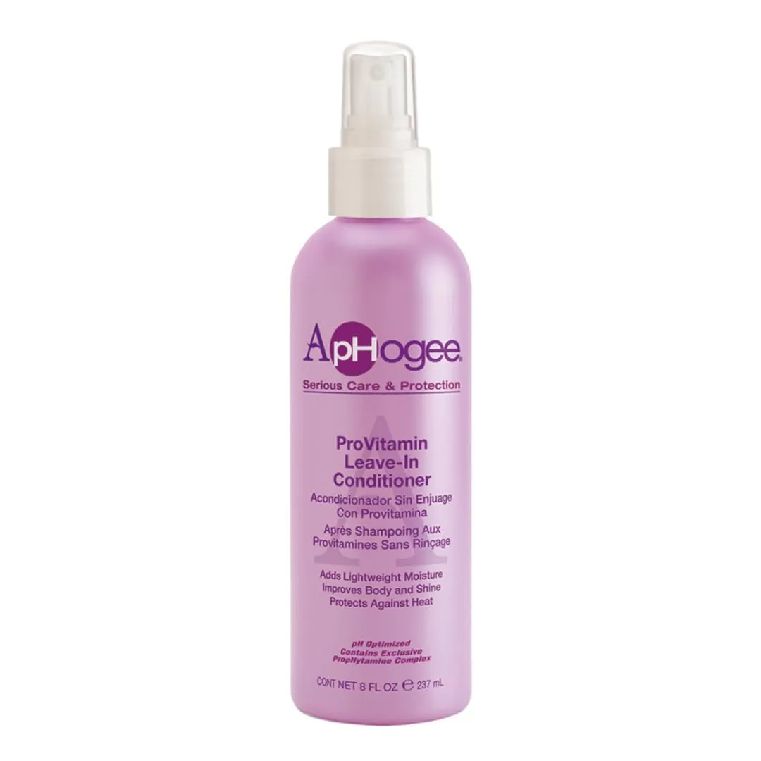 Aphogee Provitamin Leave In Conditioner Smoothes & Detangles 237ml / 473ml