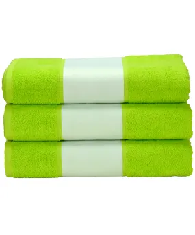 ARTG® SUBLI-Me® hand towel | Lime Green