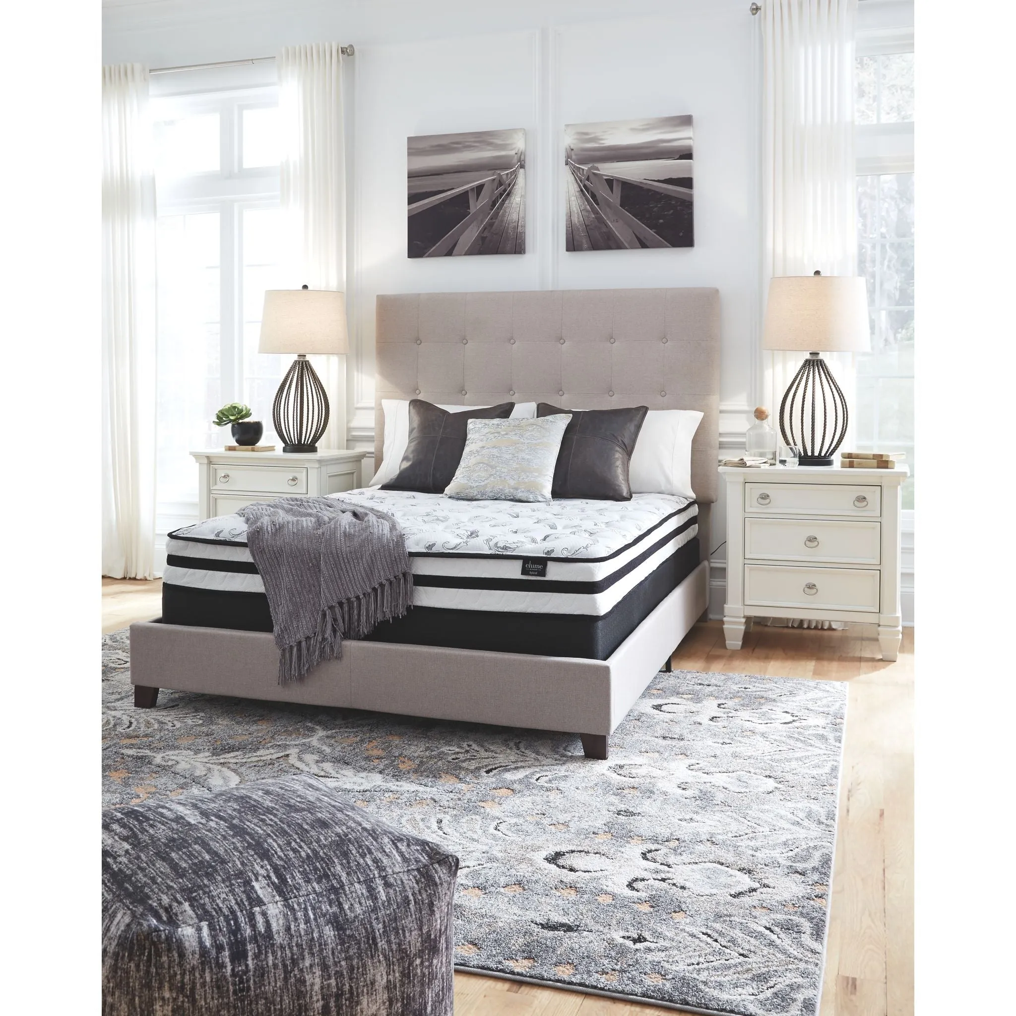 Ashley 8 Inch Chime Innerspring Full Mattress