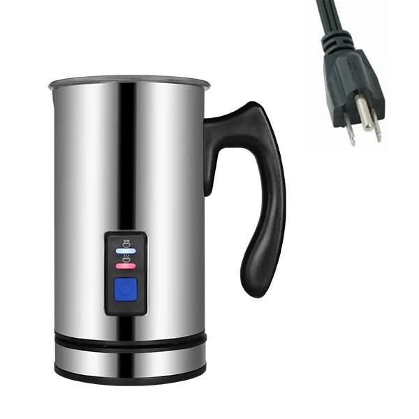 Automatic hot and cold coffee electric milk frother