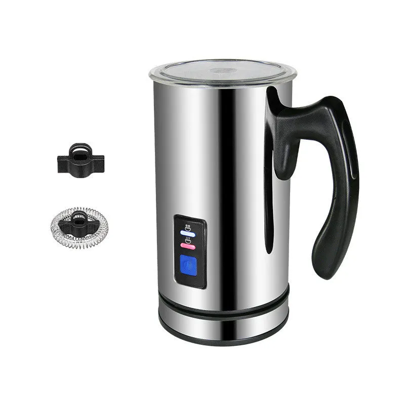 Automatic hot and cold coffee electric milk frother