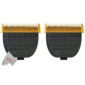 BaByliss Pro FX3 DLC Titanium Fade Replacement Blade Fits FXX3C Clipper #FX903G - 2 Count