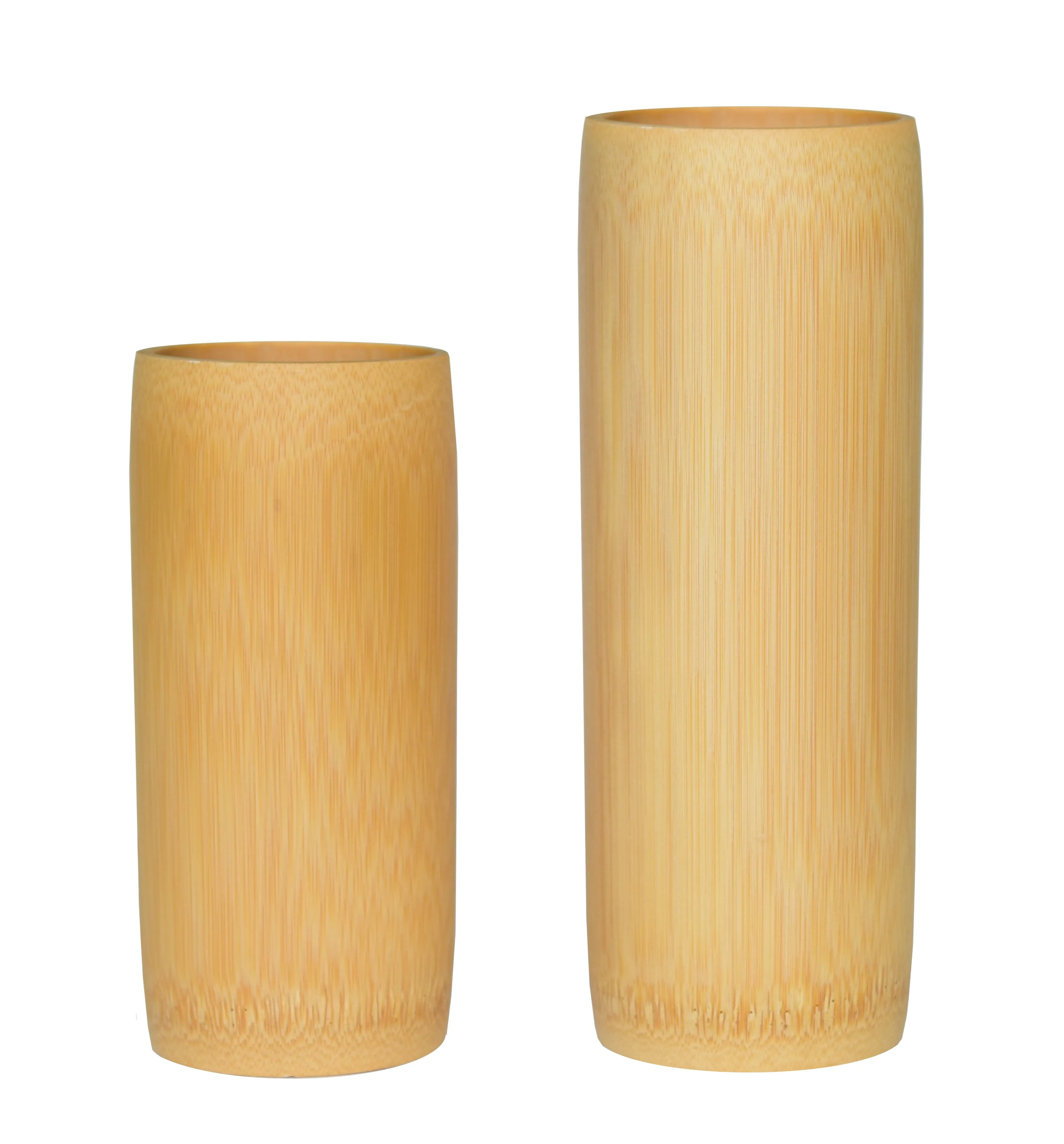 Bamboo Brush Holder Medium, 8" tall (BT14-20)