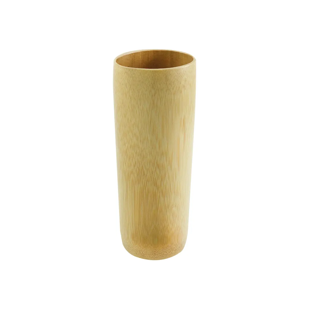 Bamboo Brush Holder Medium, 8" tall (BT14-20)