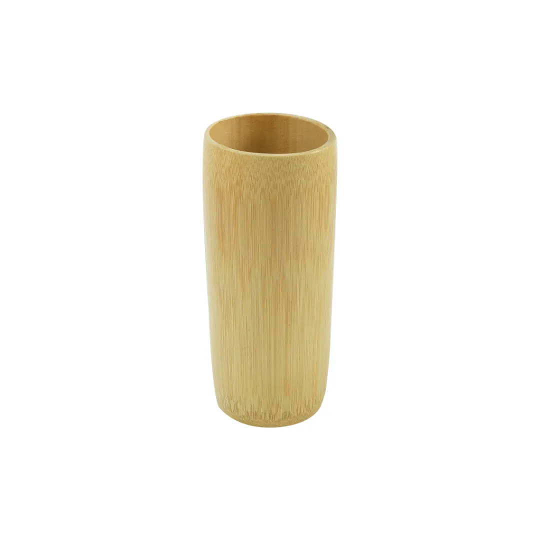 Bamboo Brush Holder Small, 5 3/4" tall (BT14-15)