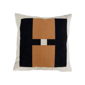 BARCELONA COLORBLOCK PILLOW - BLACK