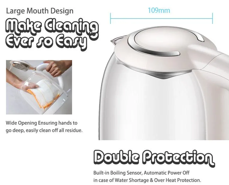 Bear Electric Kettle 1.7L Glass kettle (ZDH-A17L1)