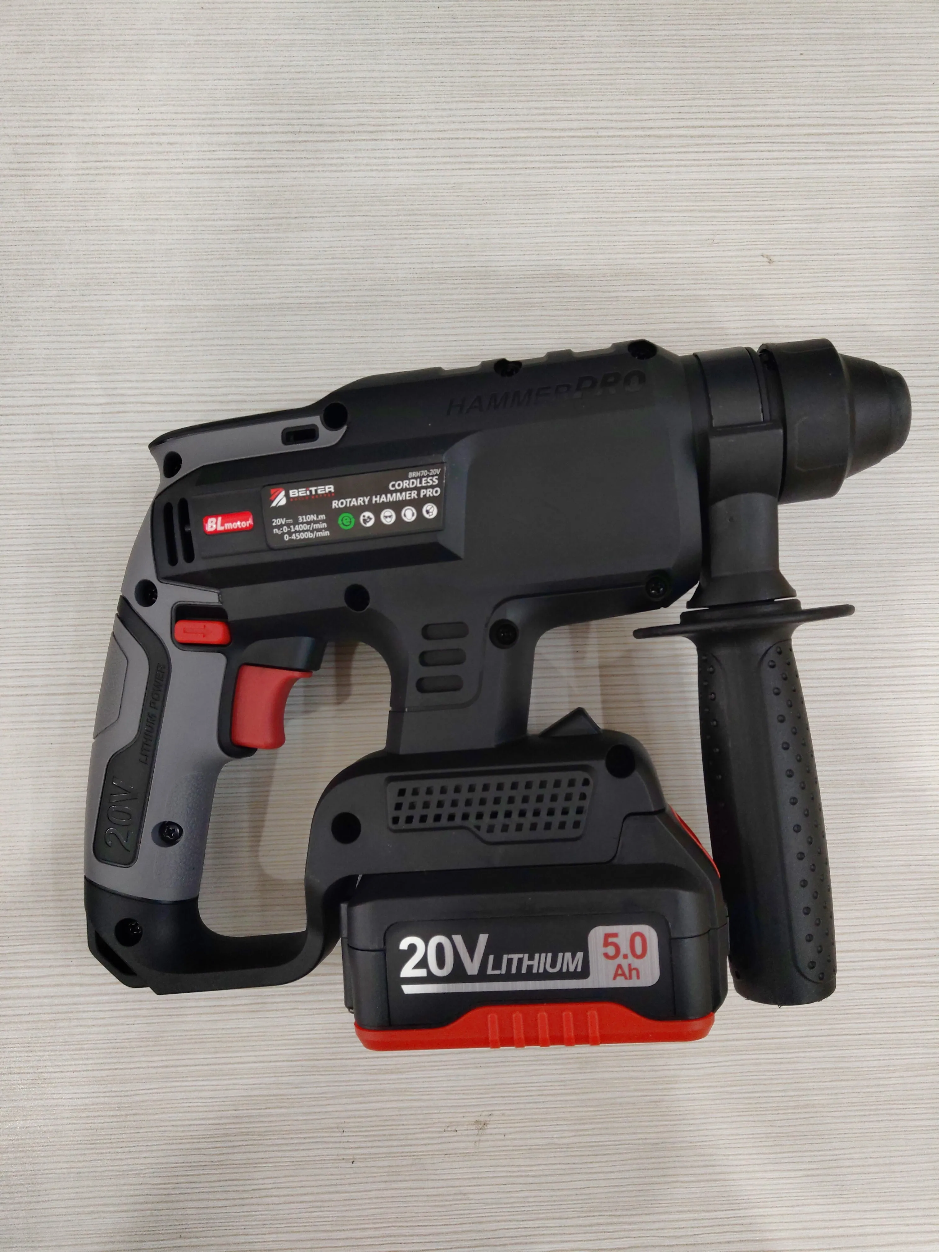 BEITER 20V Brushless Cordless Rotary Hammer Drill | Model: BRH70-20V