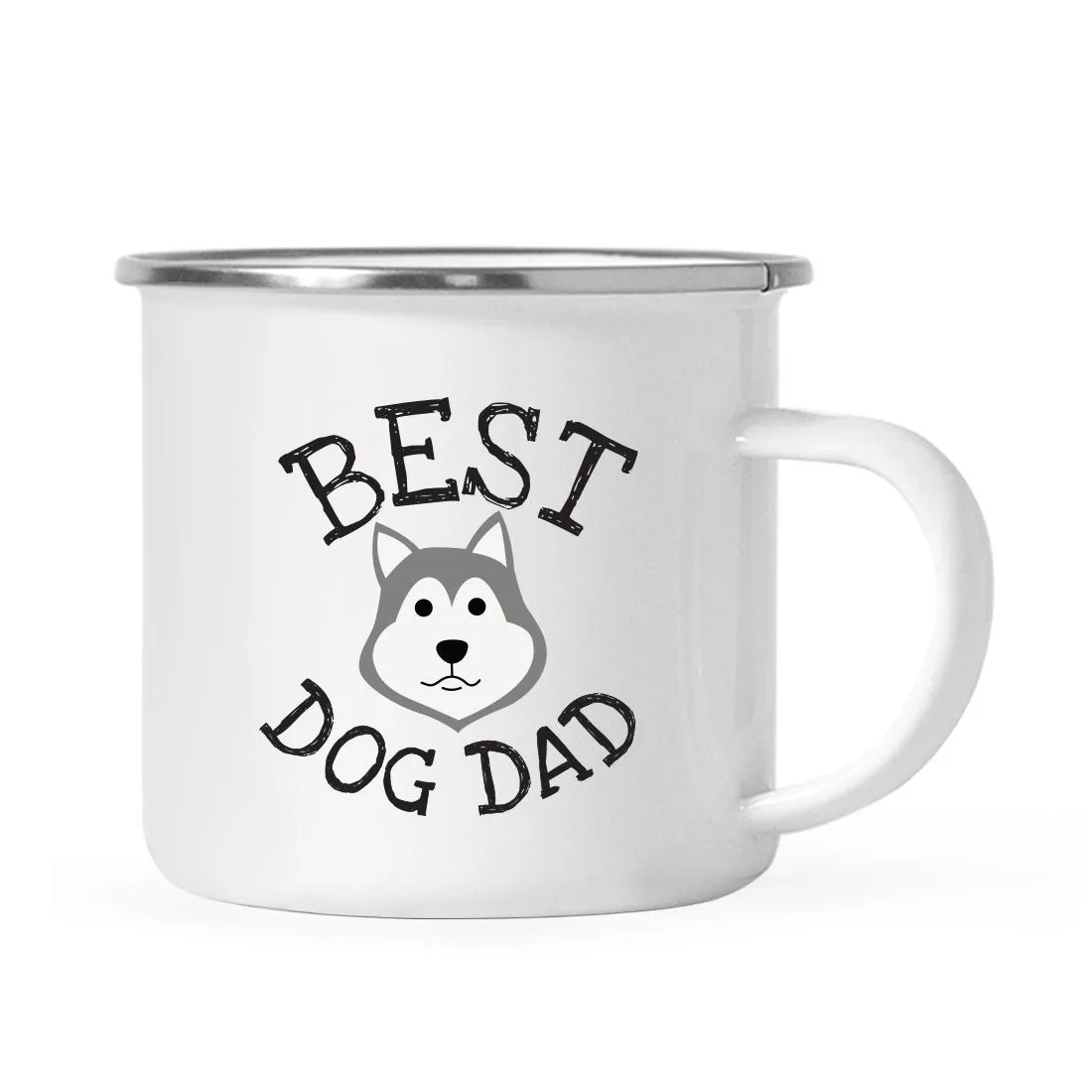 Best Dog Dad Campfire Coffee Tea Mug, Dog Graphic