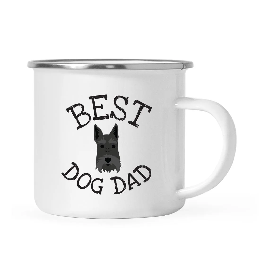 Best Dog Dad Campfire Coffee Tea Mug, Dog Graphic