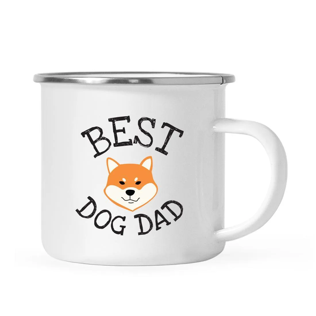 Best Dog Dad Campfire Coffee Tea Mug, Dog Graphic