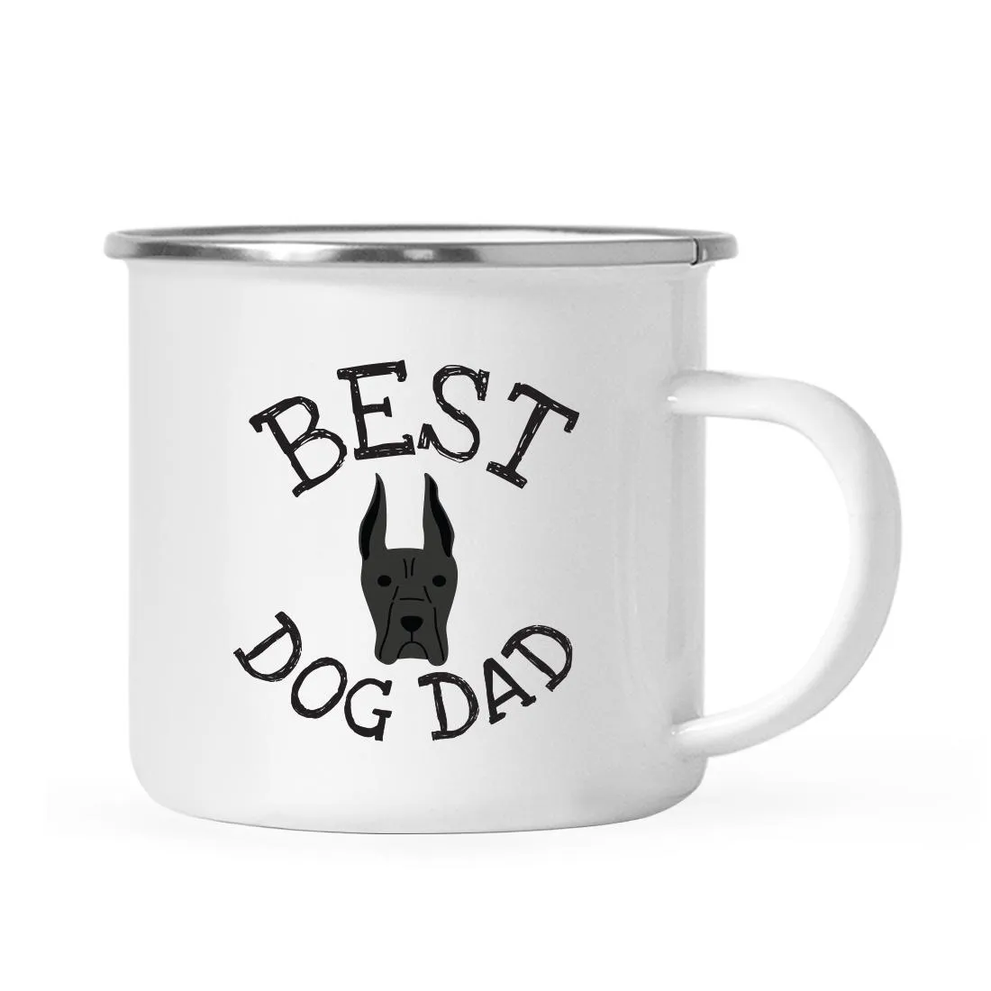 Best Dog Dad Campfire Coffee Tea Mug, Dog Graphic