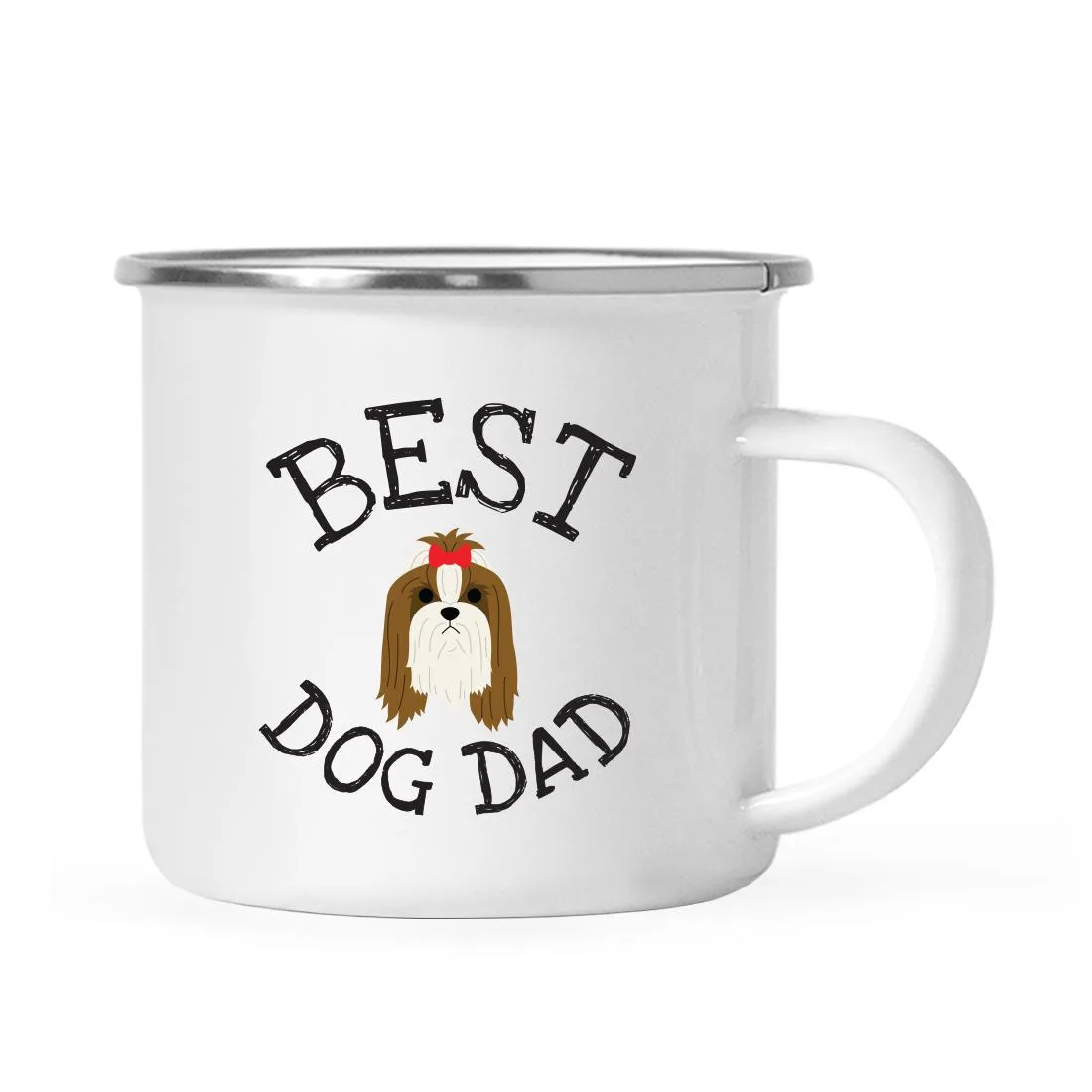 Best Dog Dad Campfire Coffee Tea Mug, Dog Graphic