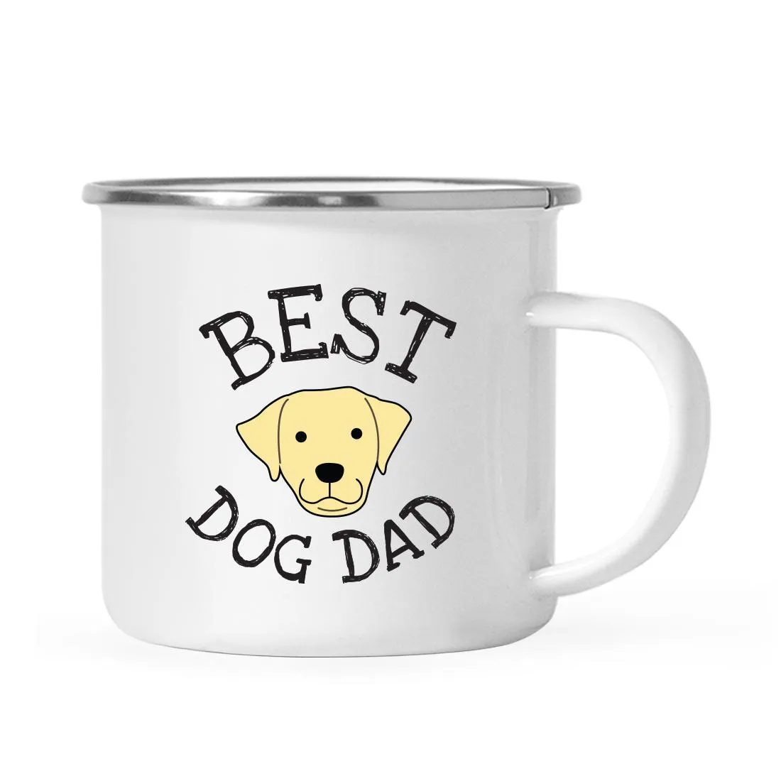 Best Dog Dad Campfire Coffee Tea Mug, Dog Graphic