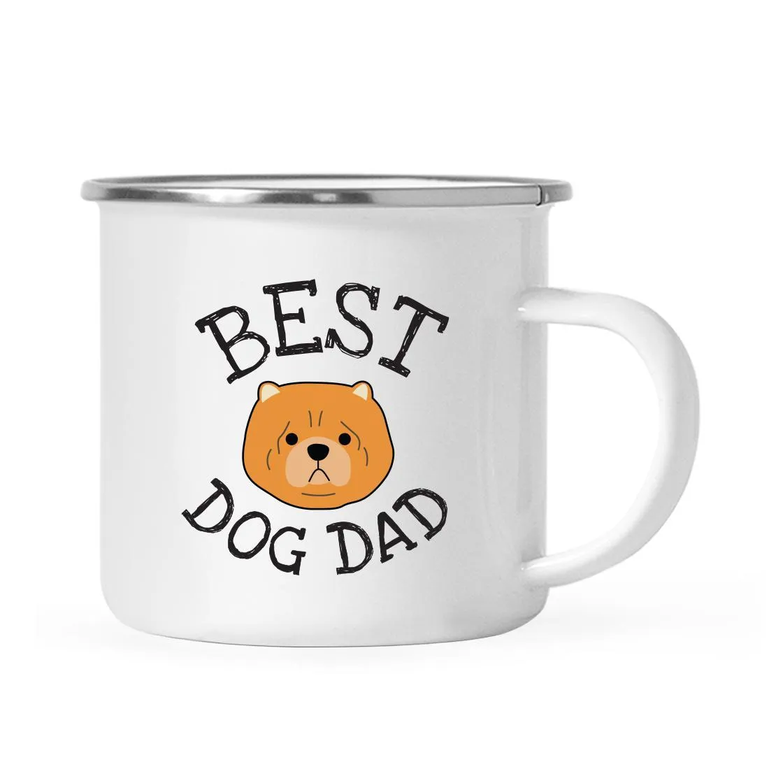 Best Dog Dad Campfire Coffee Tea Mug, Dog Graphic