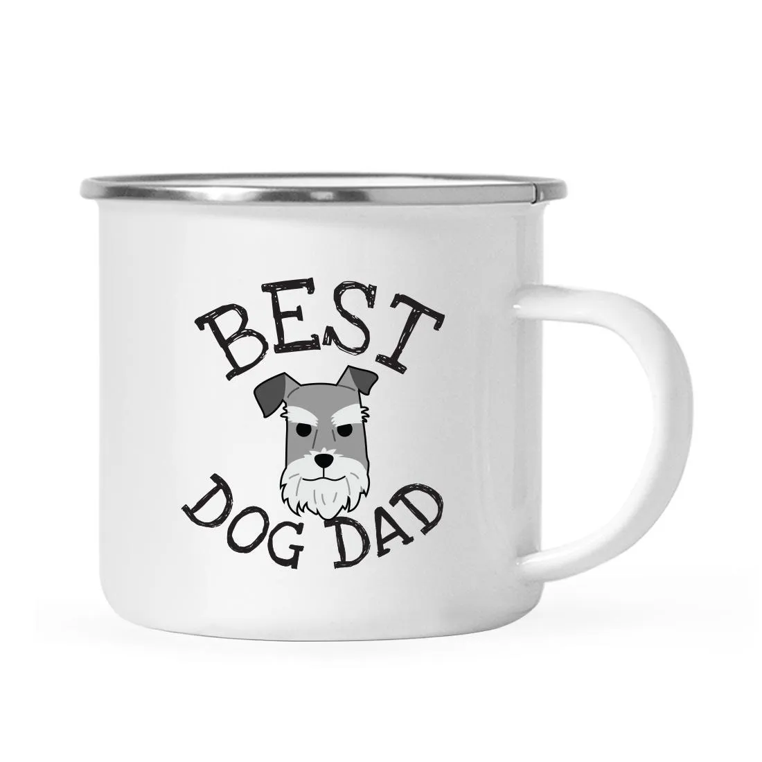 Best Dog Dad Campfire Coffee Tea Mug, Dog Graphic