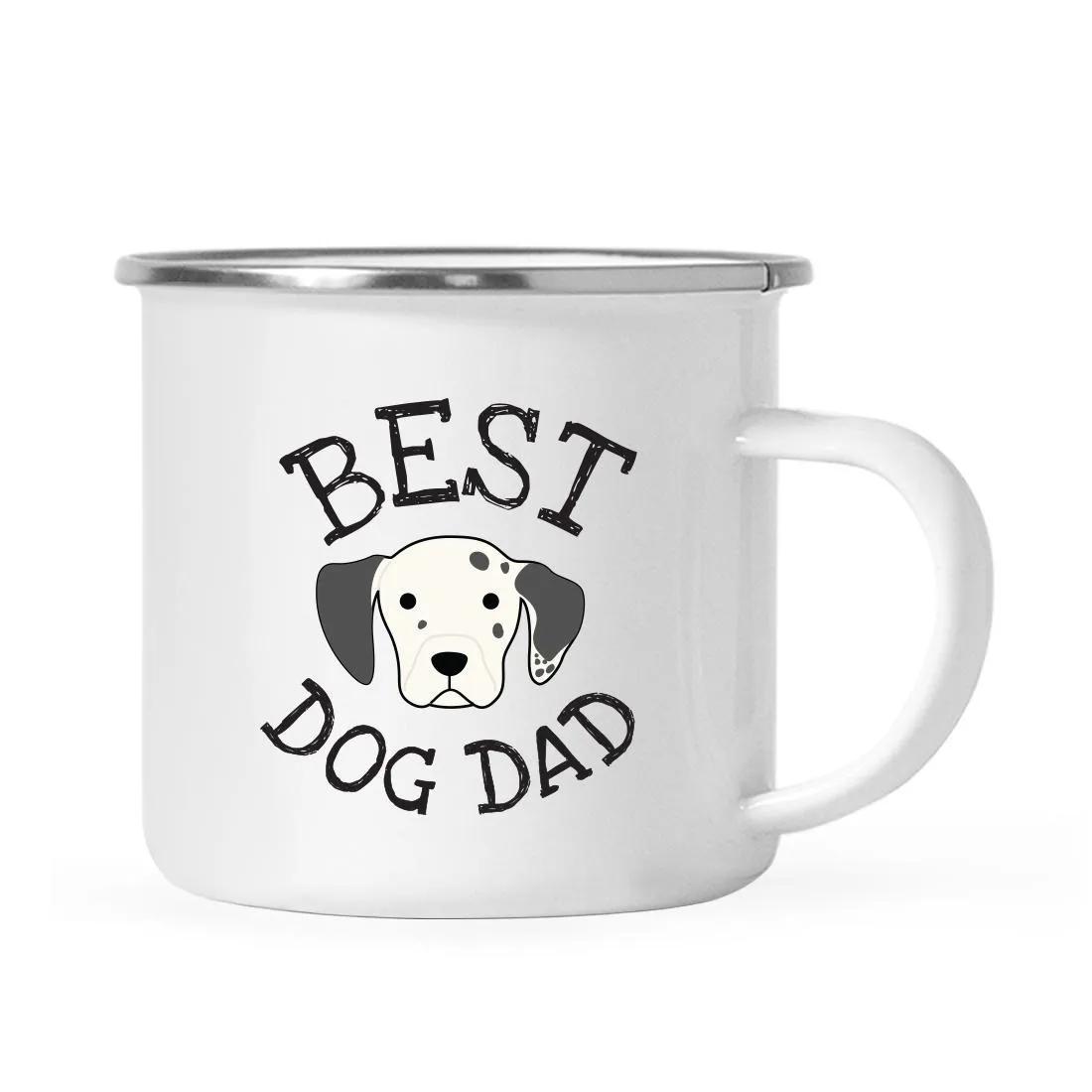 Best Dog Dad Campfire Coffee Tea Mug, Dog Graphic