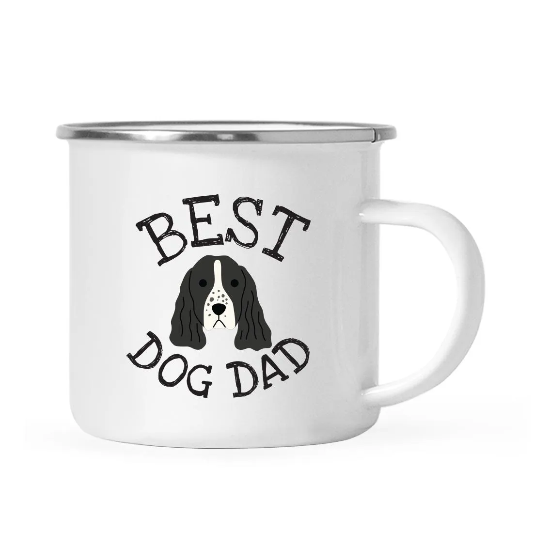 Best Dog Dad Campfire Coffee Tea Mug, Dog Graphic