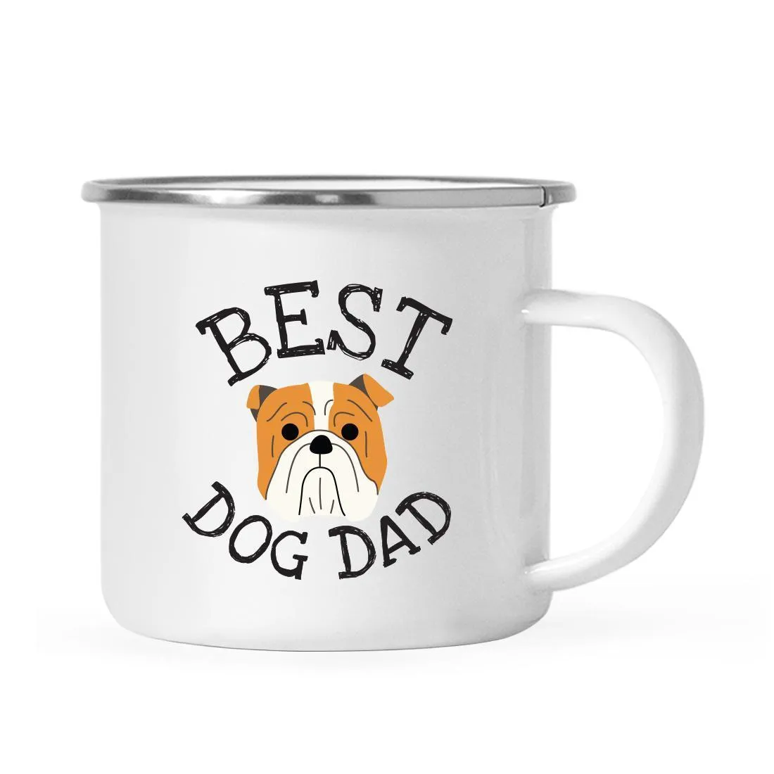 Best Dog Dad Campfire Coffee Tea Mug, Dog Graphic