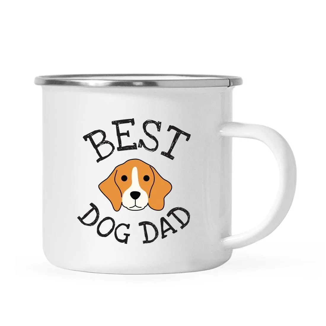 Best Dog Dad Campfire Coffee Tea Mug, Dog Graphic