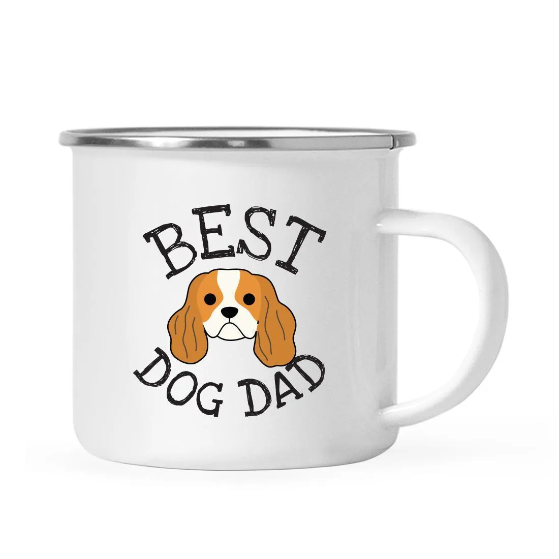 Best Dog Dad Campfire Coffee Tea Mug, Dog Graphic