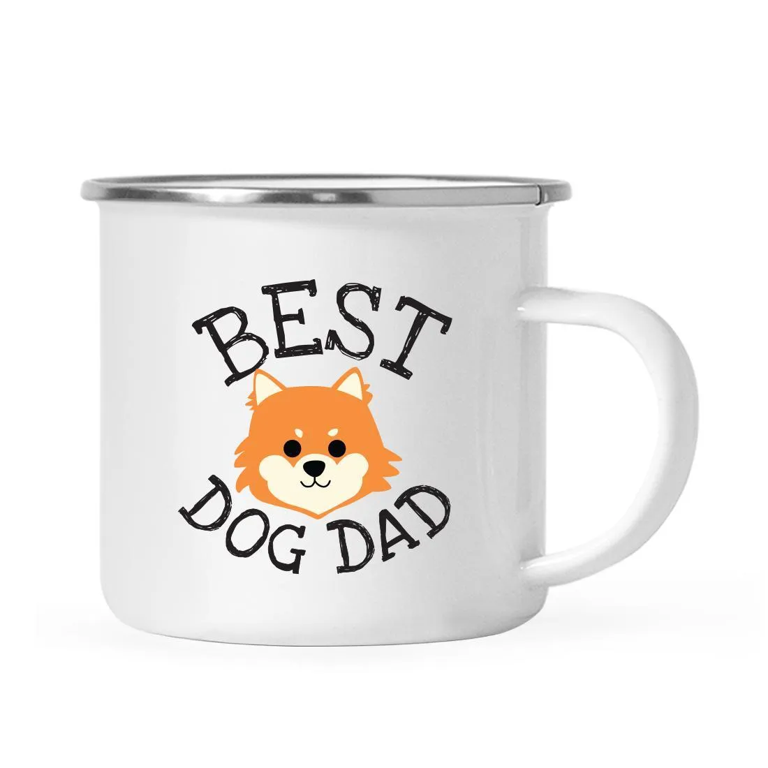 Best Dog Dad Campfire Coffee Tea Mug, Dog Graphic