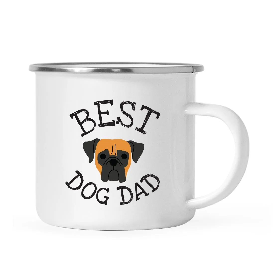 Best Dog Dad Campfire Coffee Tea Mug, Dog Graphic